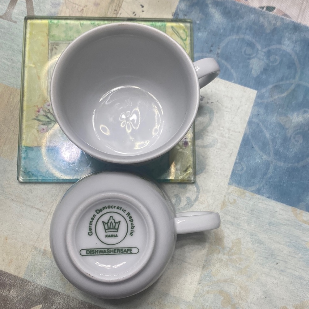 Vintage coffee/tea cups.